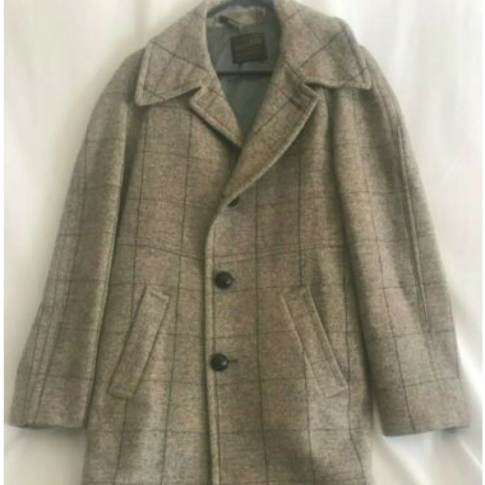 VTG Pendleton Virgin Wool Coat Jacket Tweed Women